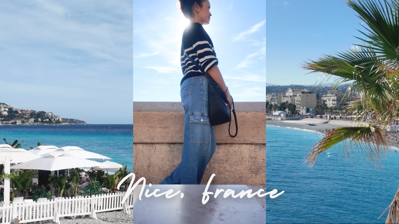 A Slow Day in Nice, France ☀️🌊 sunlight, sea air, and good eats