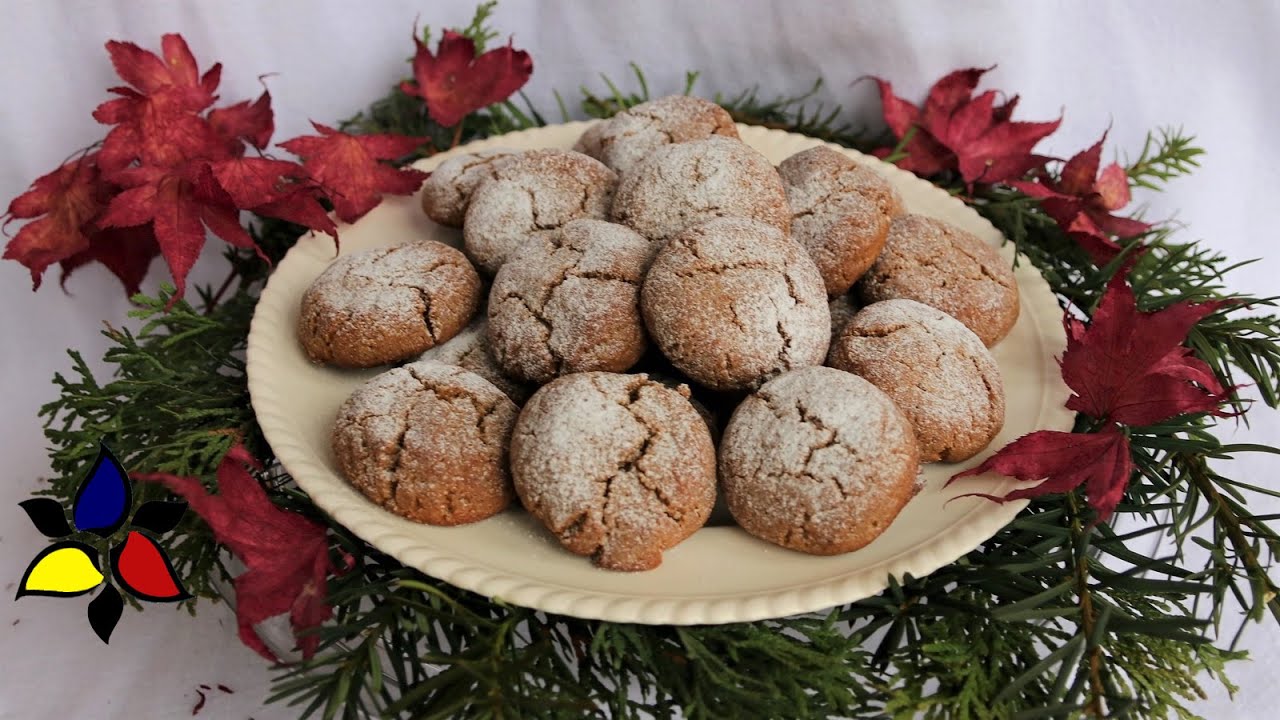 Sugar Free Gingerbread Crinkle Cookies | Keto Cookies Recipe
