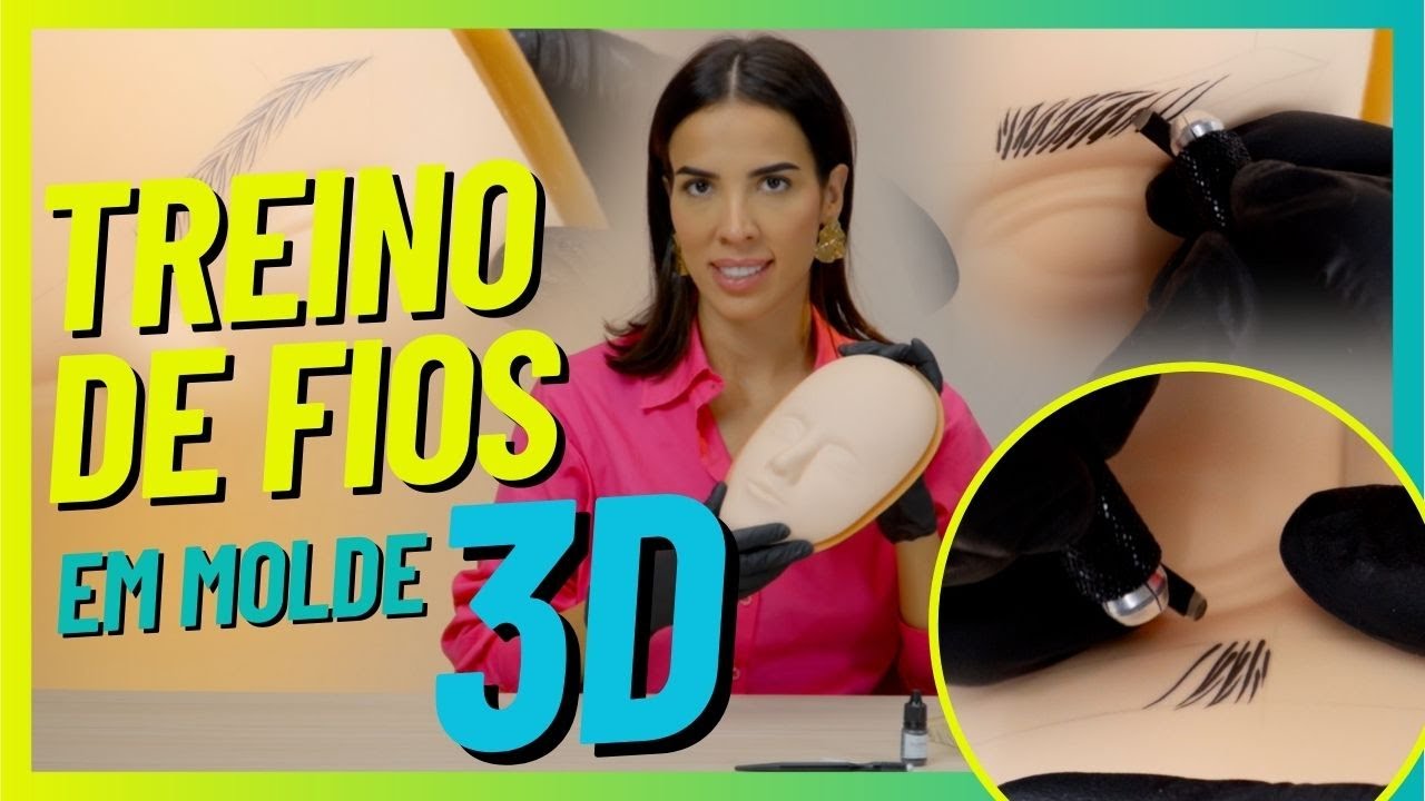 TREINO DE SOBRANCELHAS EM MOLDE 3D - Vale a pena?