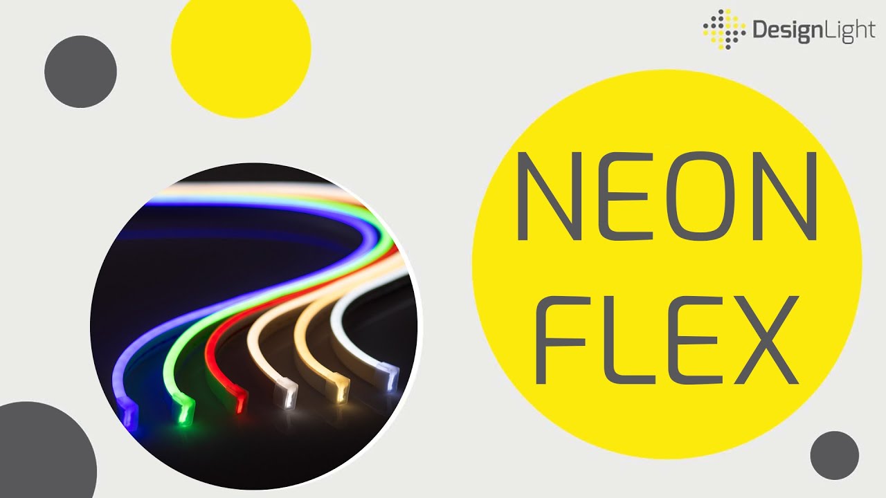 Taśma LED Neon Flex IP65. Elastyczny, silikonowy wąż świetlny LED www.designlight.pl - Design Light