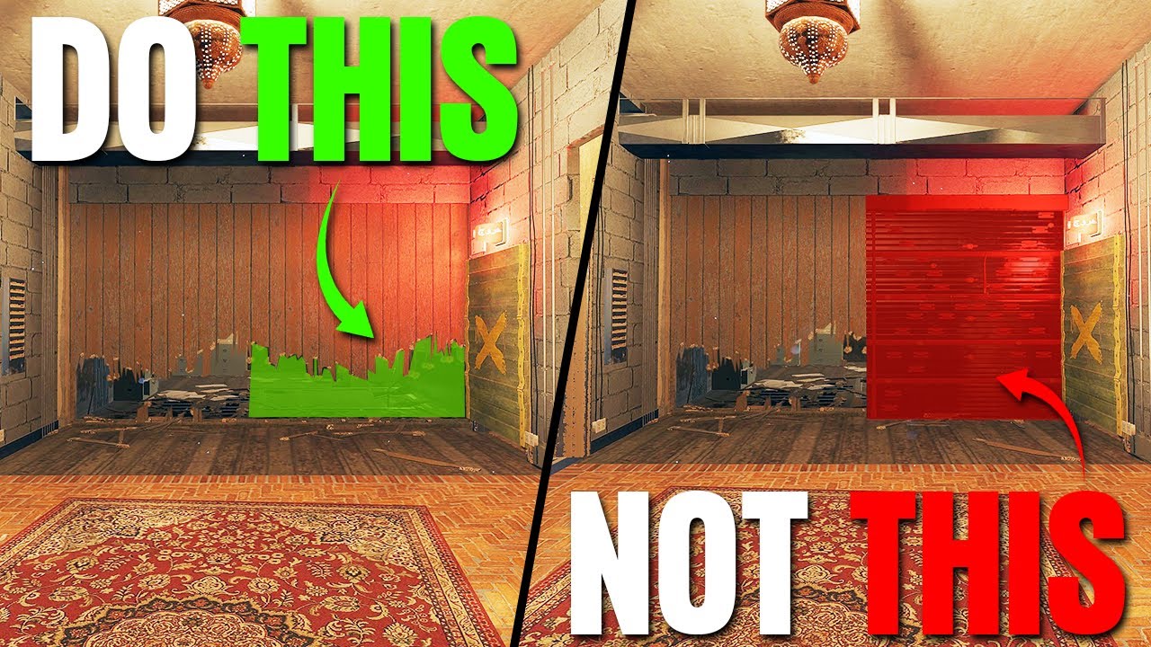 PLEASE DON'T Reinforce THAT WALL! How To Setup and Defend BORDER All Sites - Rainbow Six Siege