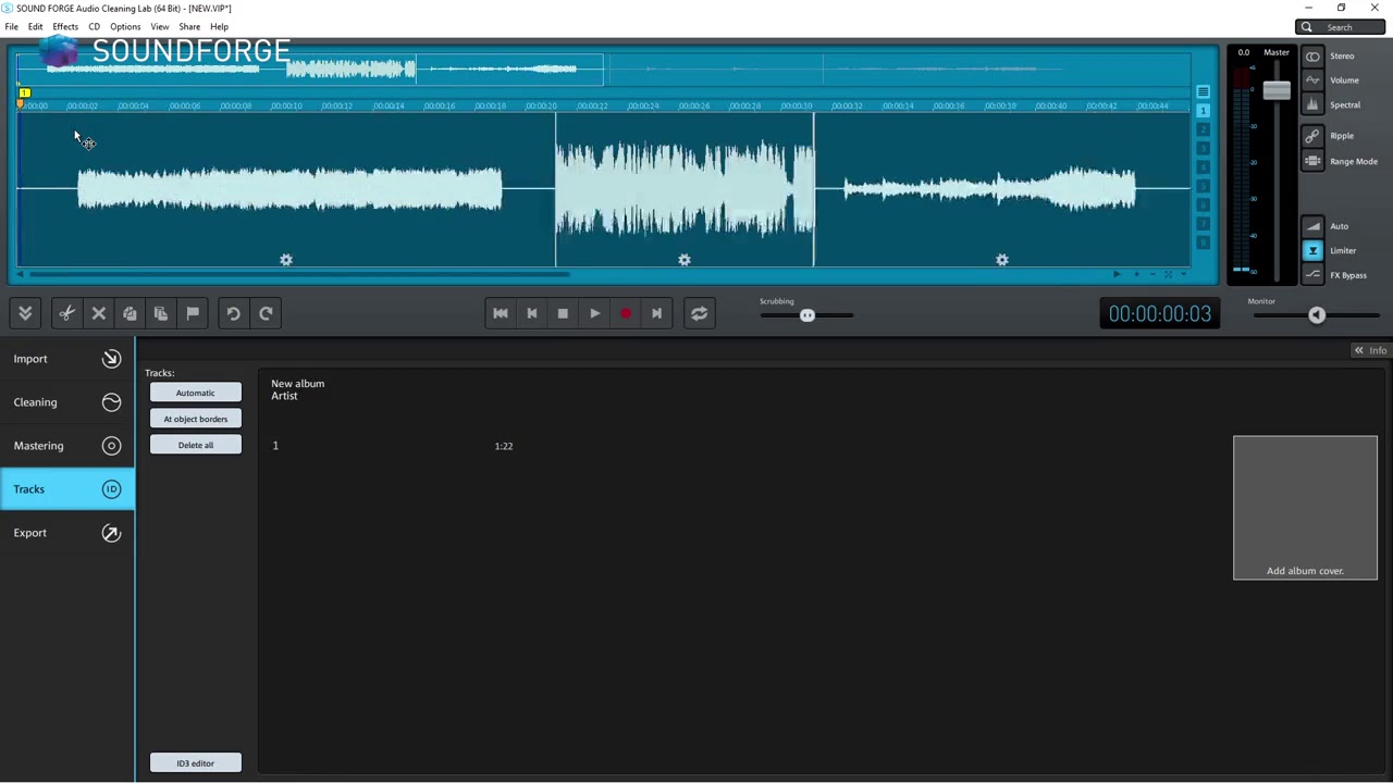 SOUND FORGE Audio Cleaning Lab 2 &ndash; 5