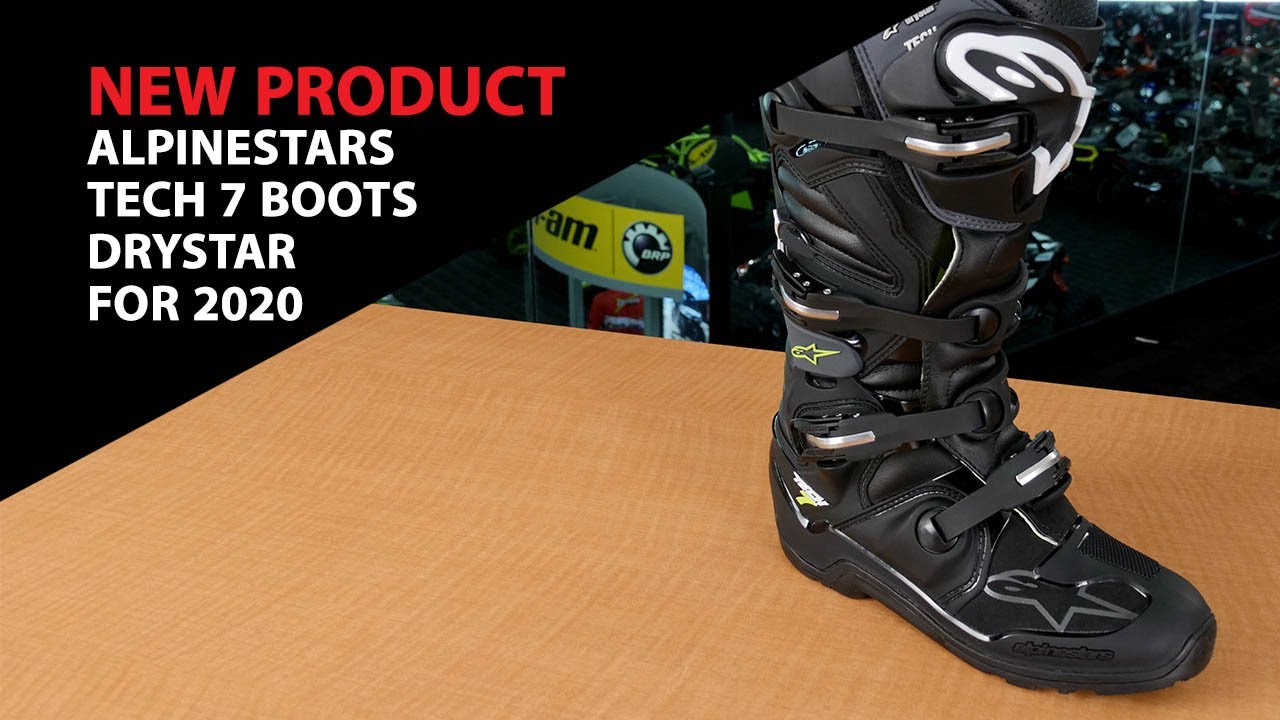 Waterproof! Alpinestars Tech 7 Boot Review with dryStar Membrane at ChapMoto.com