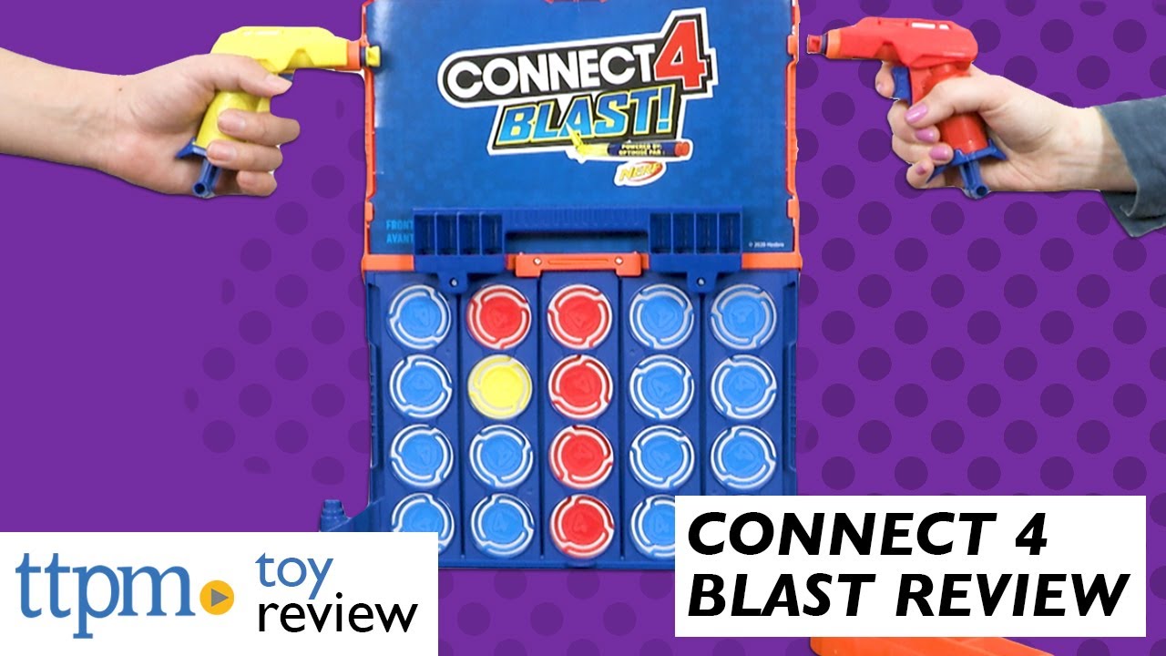 Connect 4 Blast New 2020 Game Review from Hasbro
