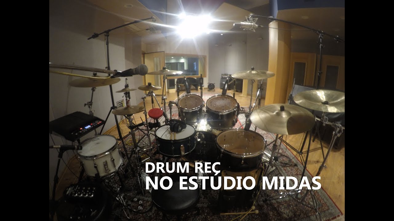 #DrumRec - Estudio Midas - Acelera - Suhai