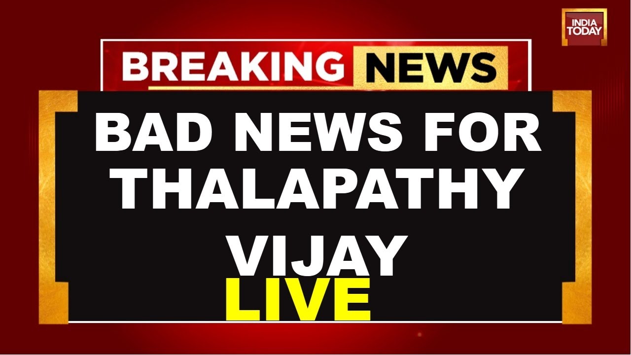 TVK chief Vijay News Live: Madras High Court upholds Rs 1.5 cr tax penalty on actor-politician Vijay