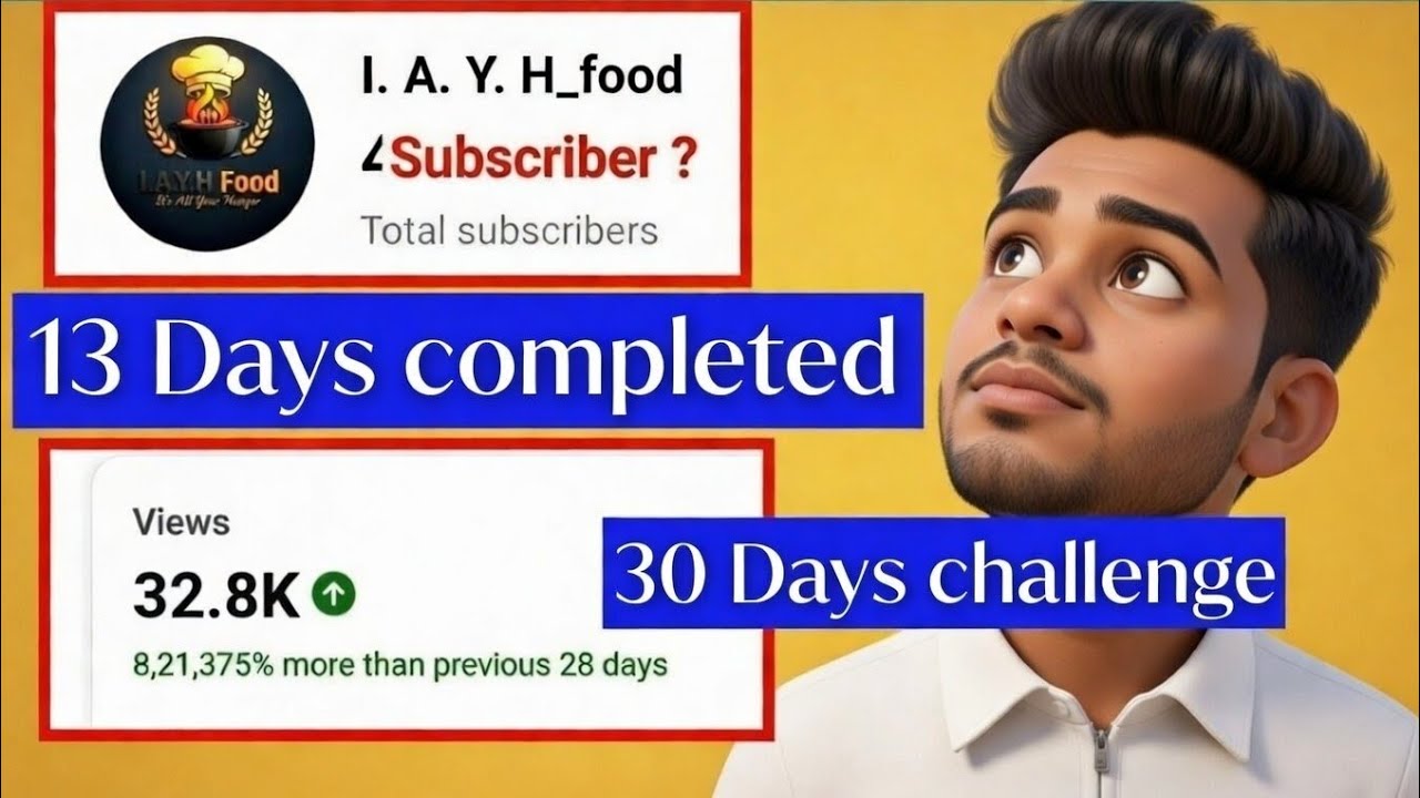 Challenge day 13 | How to grow YouTube channel #challenge #algorithm 