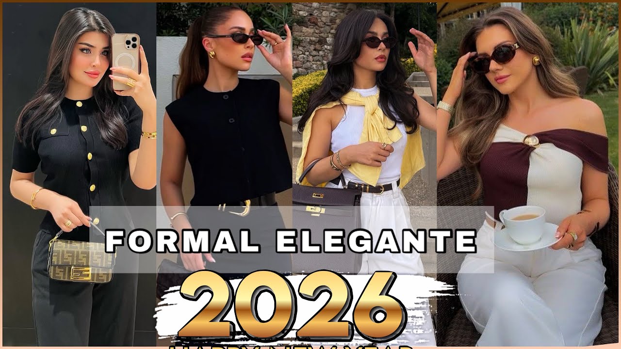 OUTFITS FORMAL 2026 | IDEAS DE OUTFITS FORMALES COMO VESTIR DE MODA Y TENDENCIAS 2026 