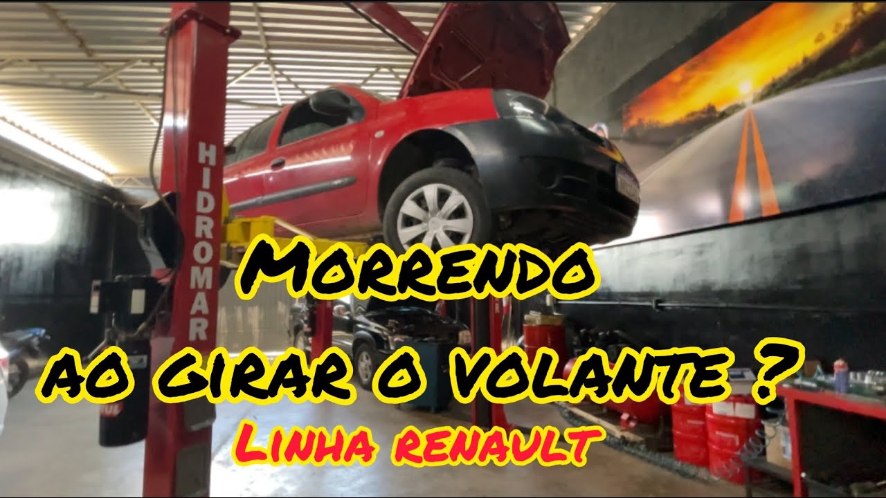 CLIO MORRENDO AO GIRAR VOLANTE ? Veja o que acontece!