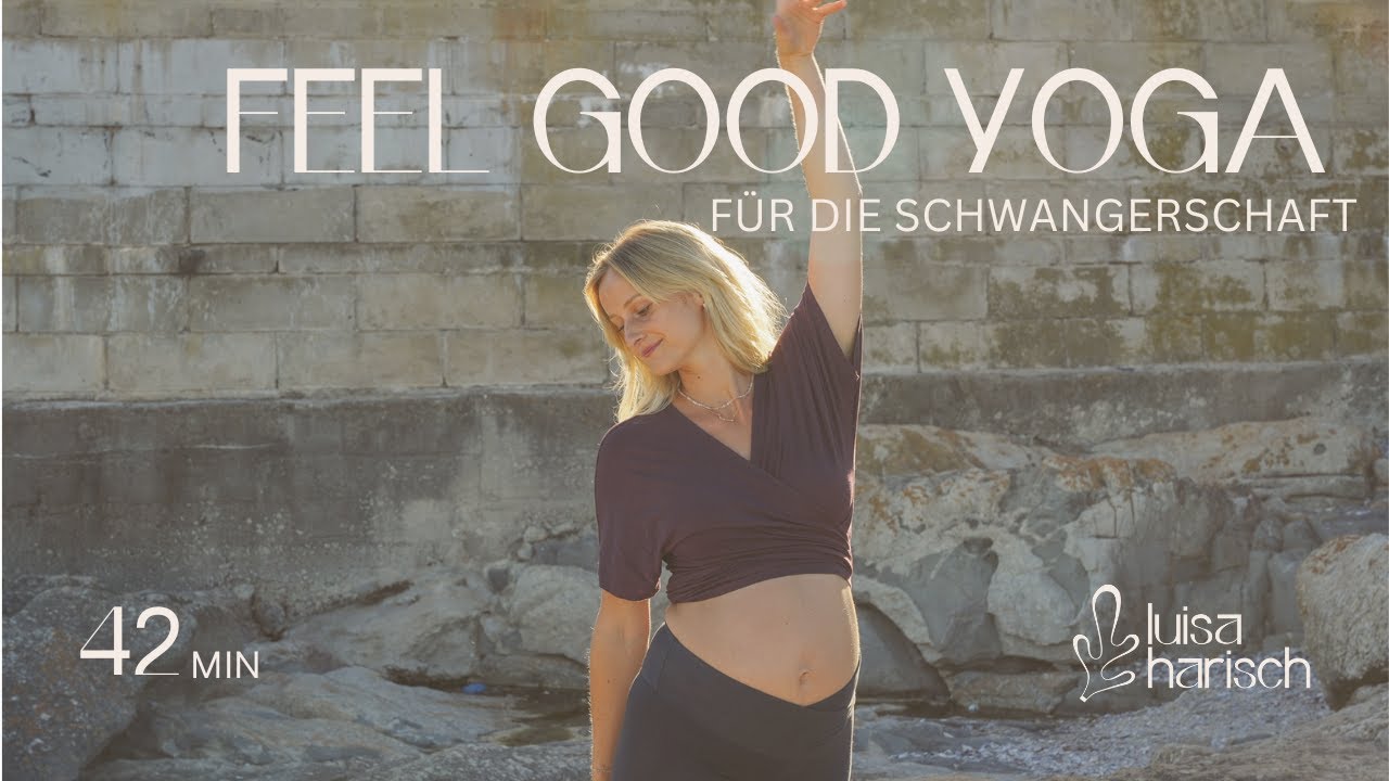 Yoga in der Schwangerschaft  | FEEL GOOD FLOW  | Schwangschafts Yoga Routine 42 Min