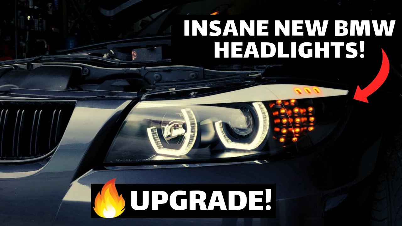 NEW UPGRADED LED HEADLIGHTS FOR MY BMW E90! | F-Series M3/M4 Style!