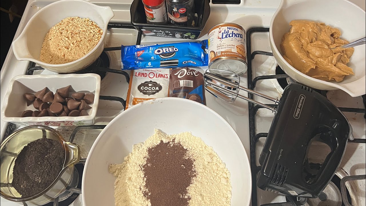 Lilly’s Lab- Chocolate caramel peanut butter pretzel   rice crispy coffee eggnog Tres Leche! 