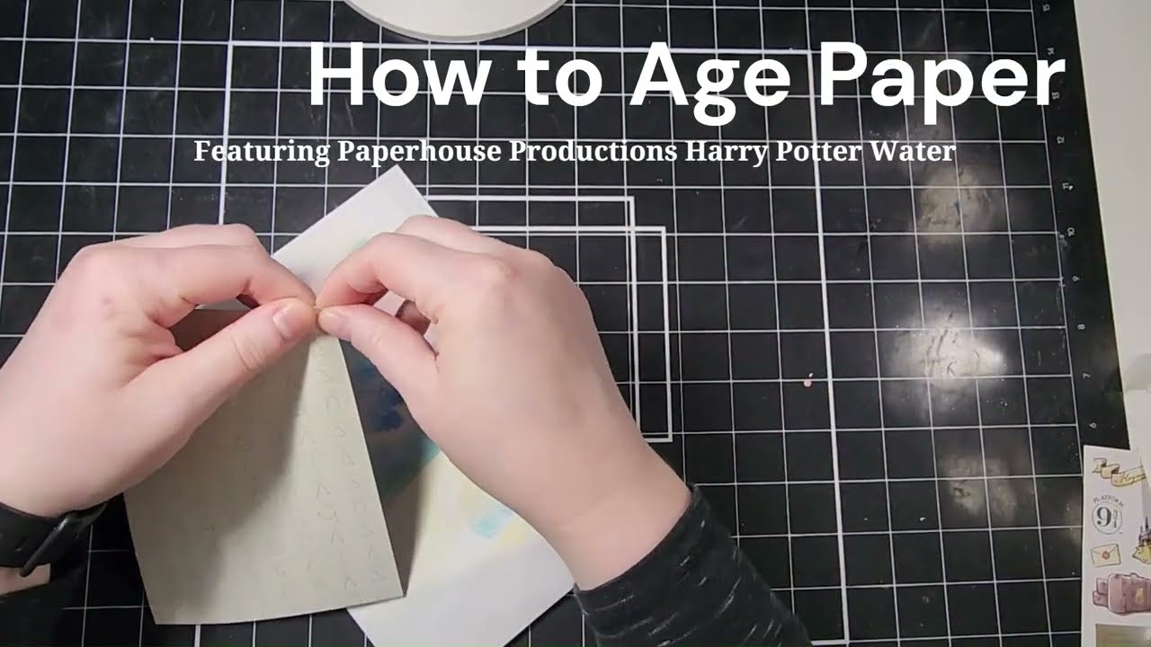 Beginner Series: Tutorial- How to Age Paper #aging #vintage #cardmaking #beginners #tutorial #howto