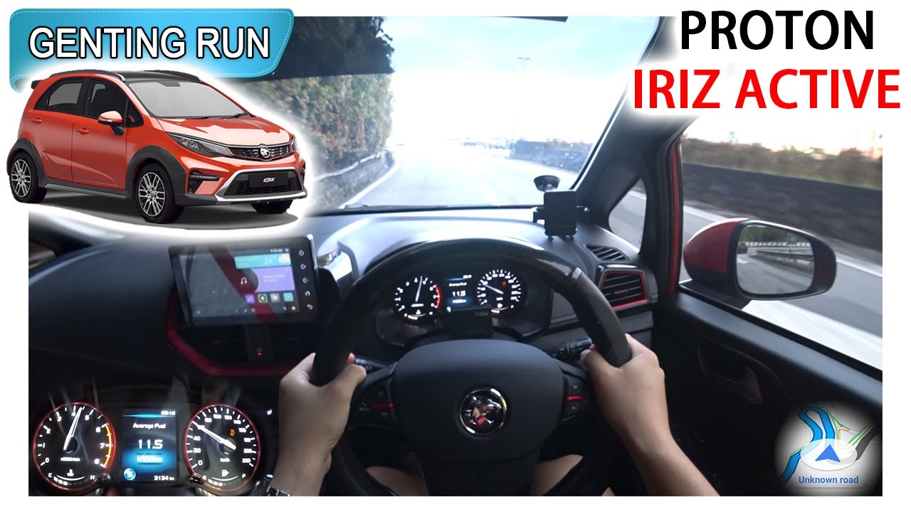 Part 2/2 | 2022 Proton Iriz Active 1.6L | Malaysia #POV [Genting Run 冲上云霄] [CC Subtitle]