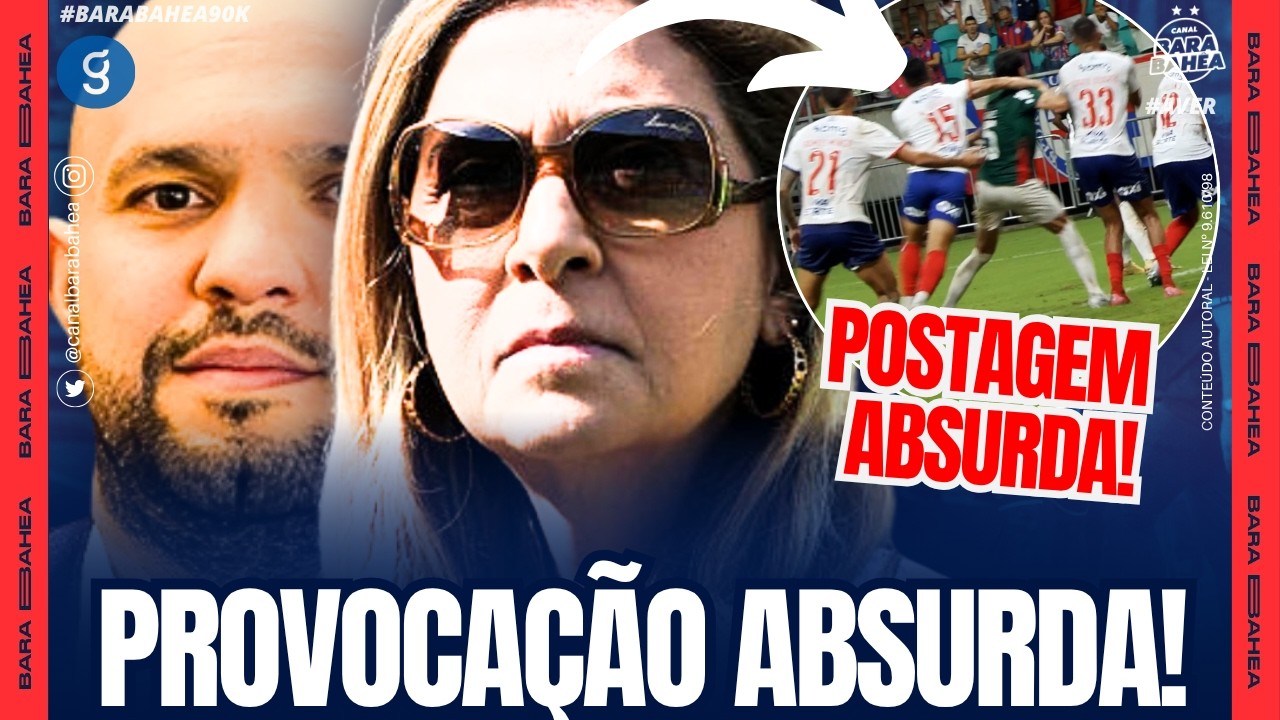 🚨😱😡SURREAL! PRESIDENTE DO PALMEIRAS E PERFIL OFICIAL PROVOCAM O BAHIA!👀🚨PRESID. DO FLUMINENSE REAGE!