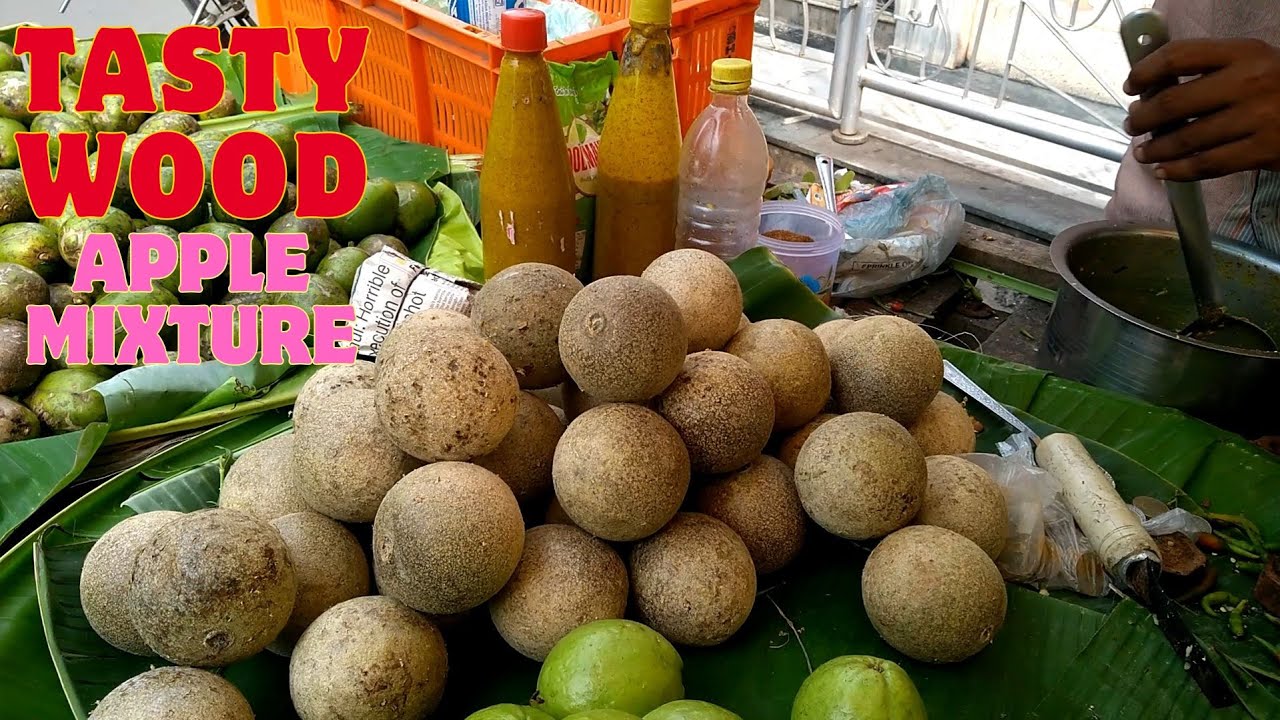 Tasty Masala Bel || Wood Apple || কতবেল মাখা || Kolkata Street Food || Indian Street Food | Must Try