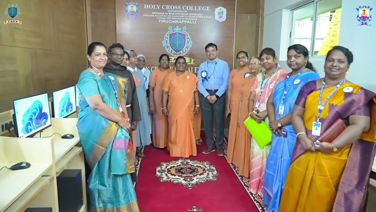 Holy Cross College, Tiruchirappalli: AI for Atmanirbhar Bharat:  India AI Impact Summit 2026.