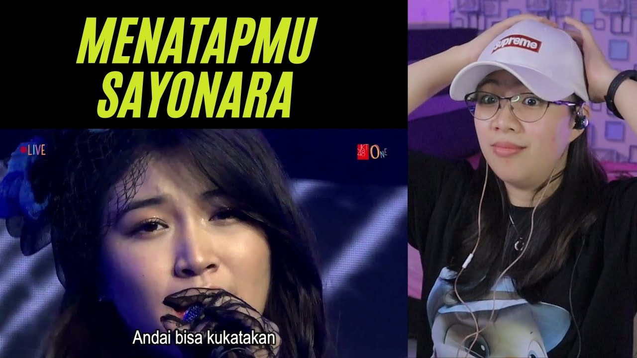 REACTION JKT48 - MENATAPMU SAYONARA (MANAZASHI, SAYONARA) | JKT48 REQUEST HOUR 2021 #reactionjkt48