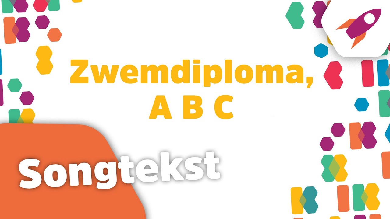 🎵Zwemdiploma, A B C (songtekst) - Kinderen voor Kinderen