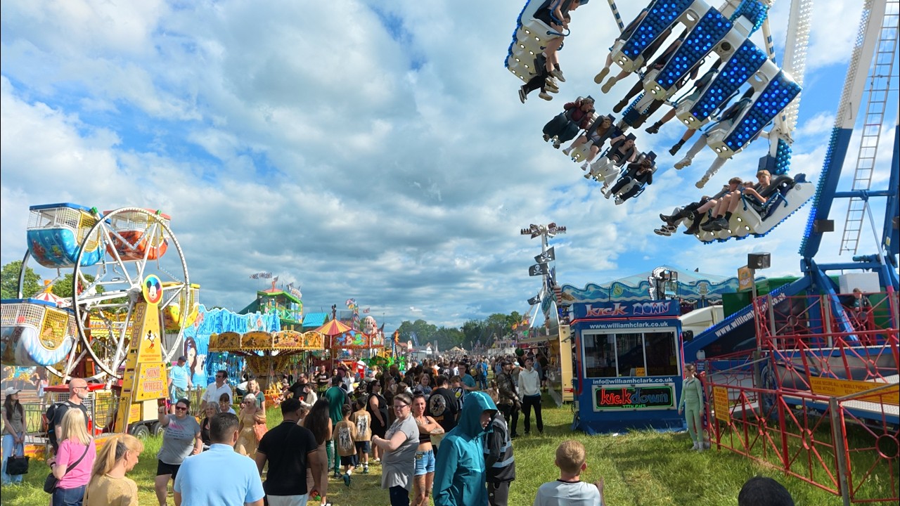 Two Days at the Newcastle Hoppings Funfair 2026 | Tour of the ride's