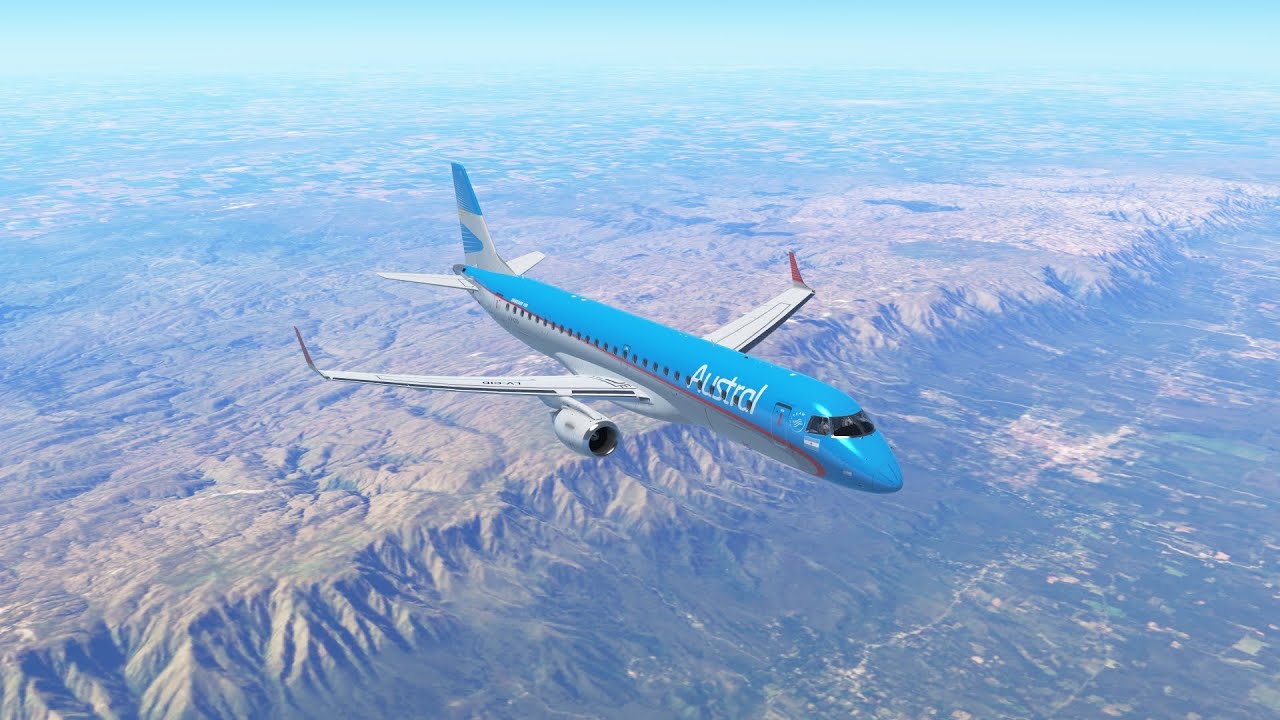 Austral (AR1444) Embraer E190 Buenos Aires/Aeroparque-San Juan