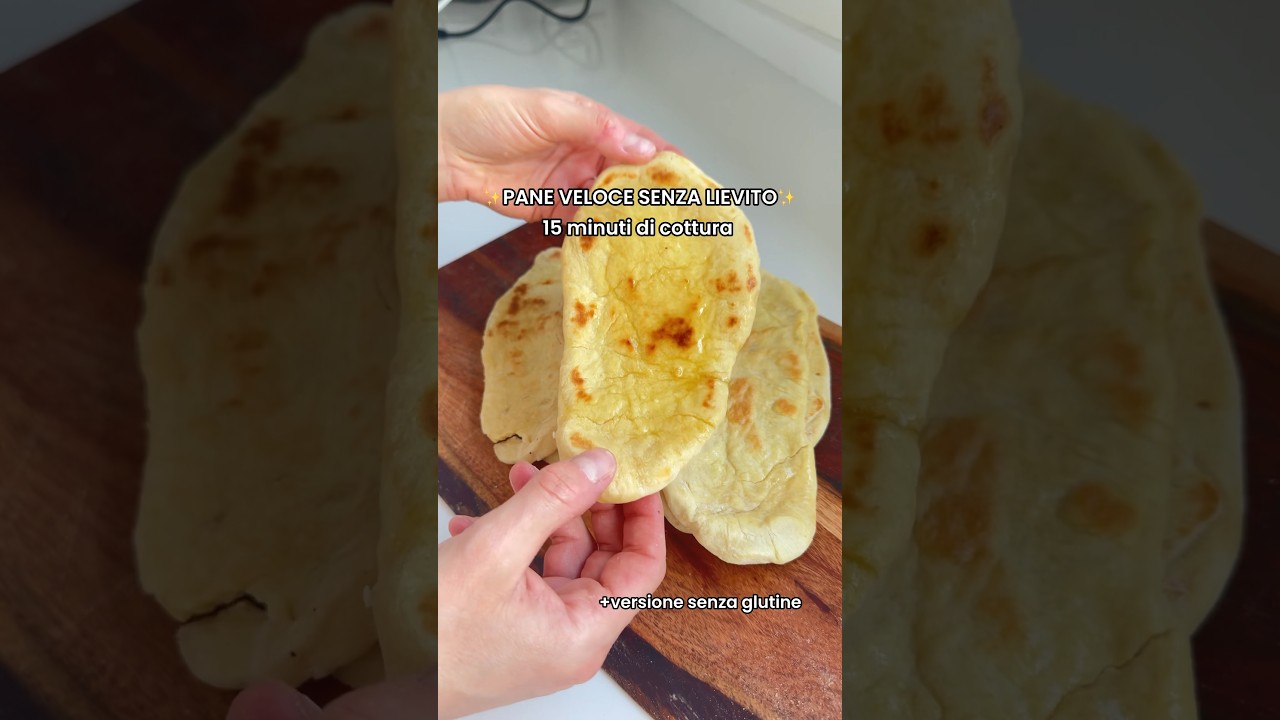 PANE VELOCE IN PADELLA SENZA LIEVITO✨
