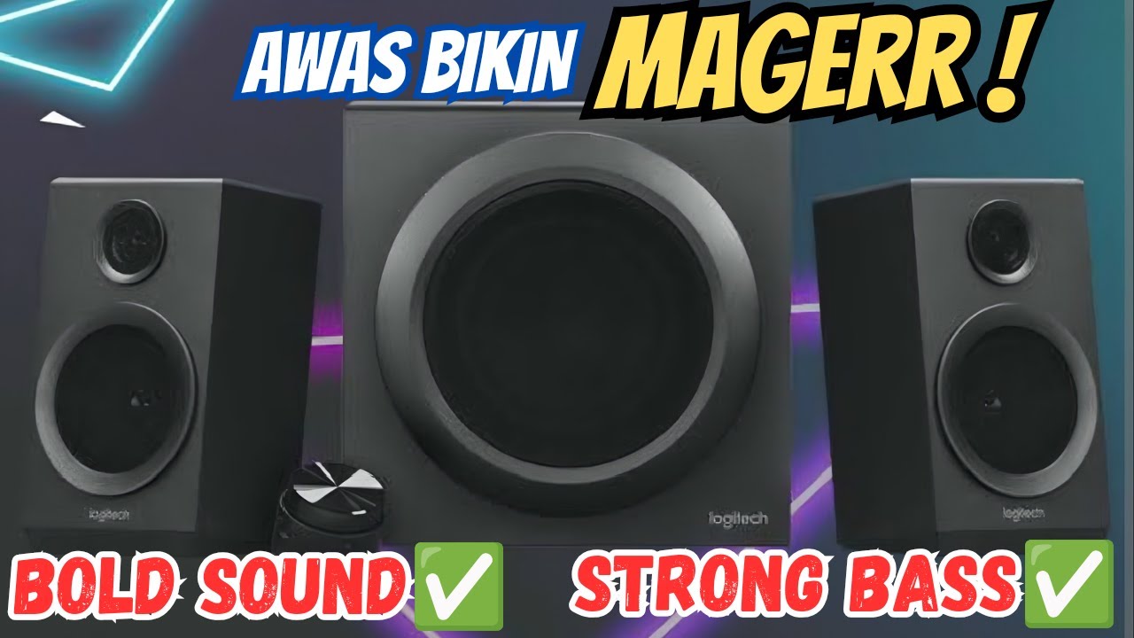 Unboxing Speaker Langka Logitech Z333 Deep Bass