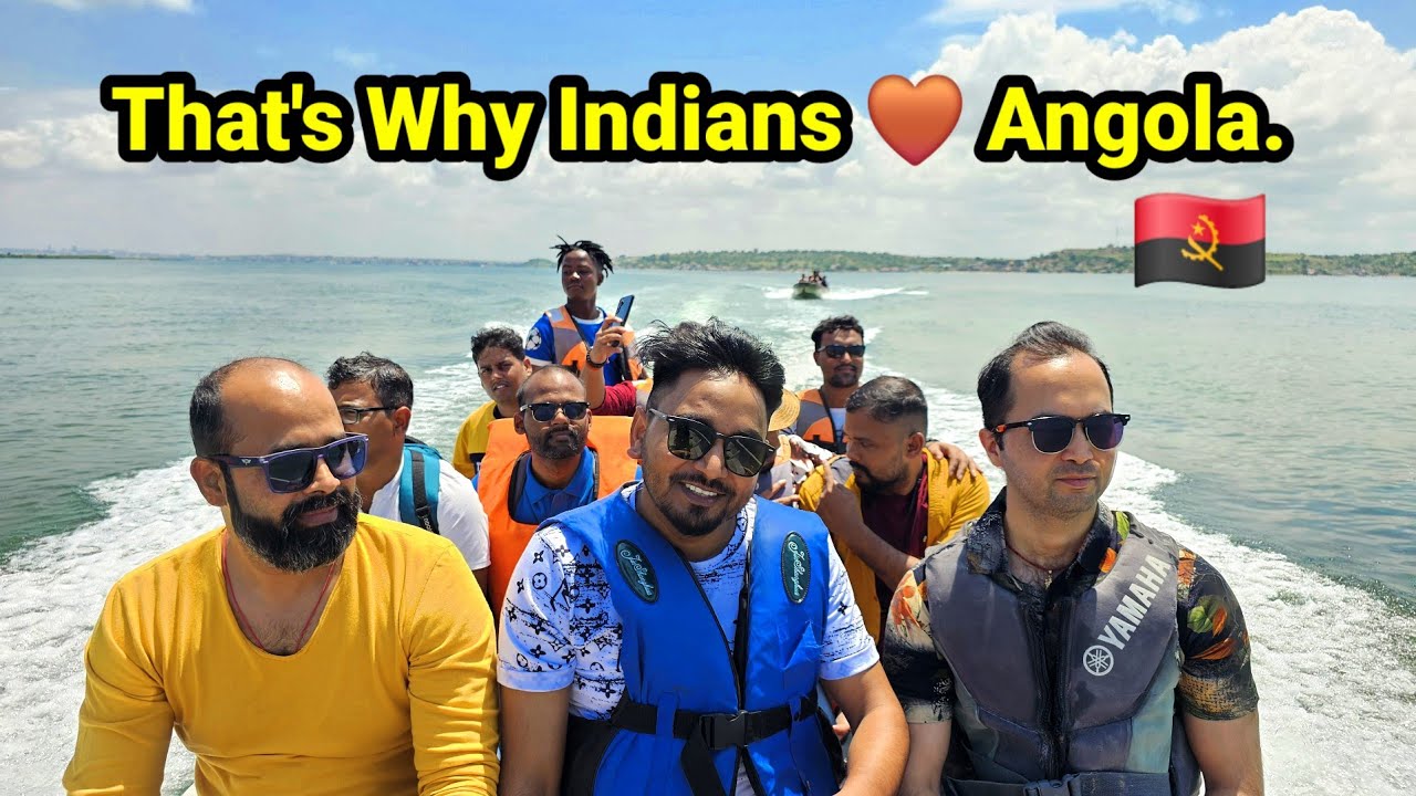 #Angola #Luanda Enjoy In Angola Mussulo Beach. Masti in Angola. Mussulo Trip. Sunehra Bharat.