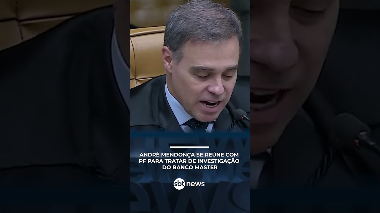 Andr&eacute; Mendon&ccedil;a se re&uacute;ne com PF para tratar de investiga&ccedil;&atilde;o do Banco Master