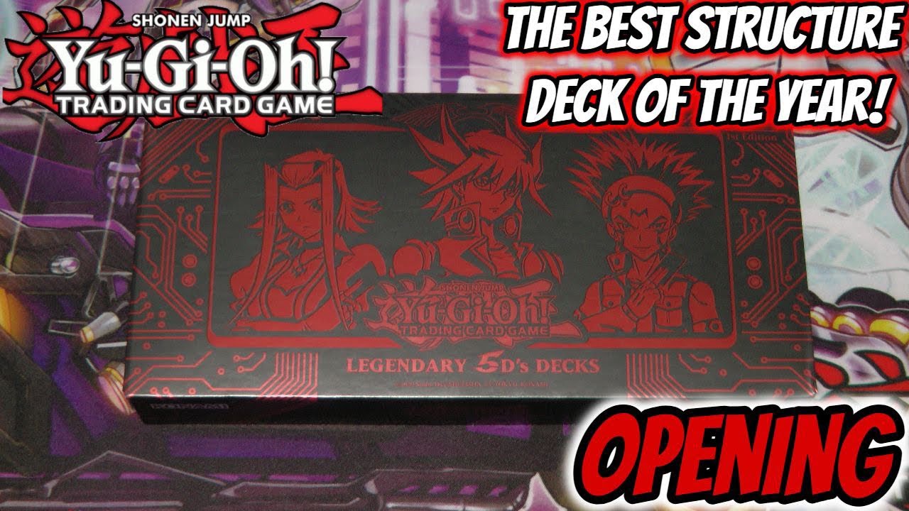 Открытие колод легендарных 5D Yu-Gi-Oh!
