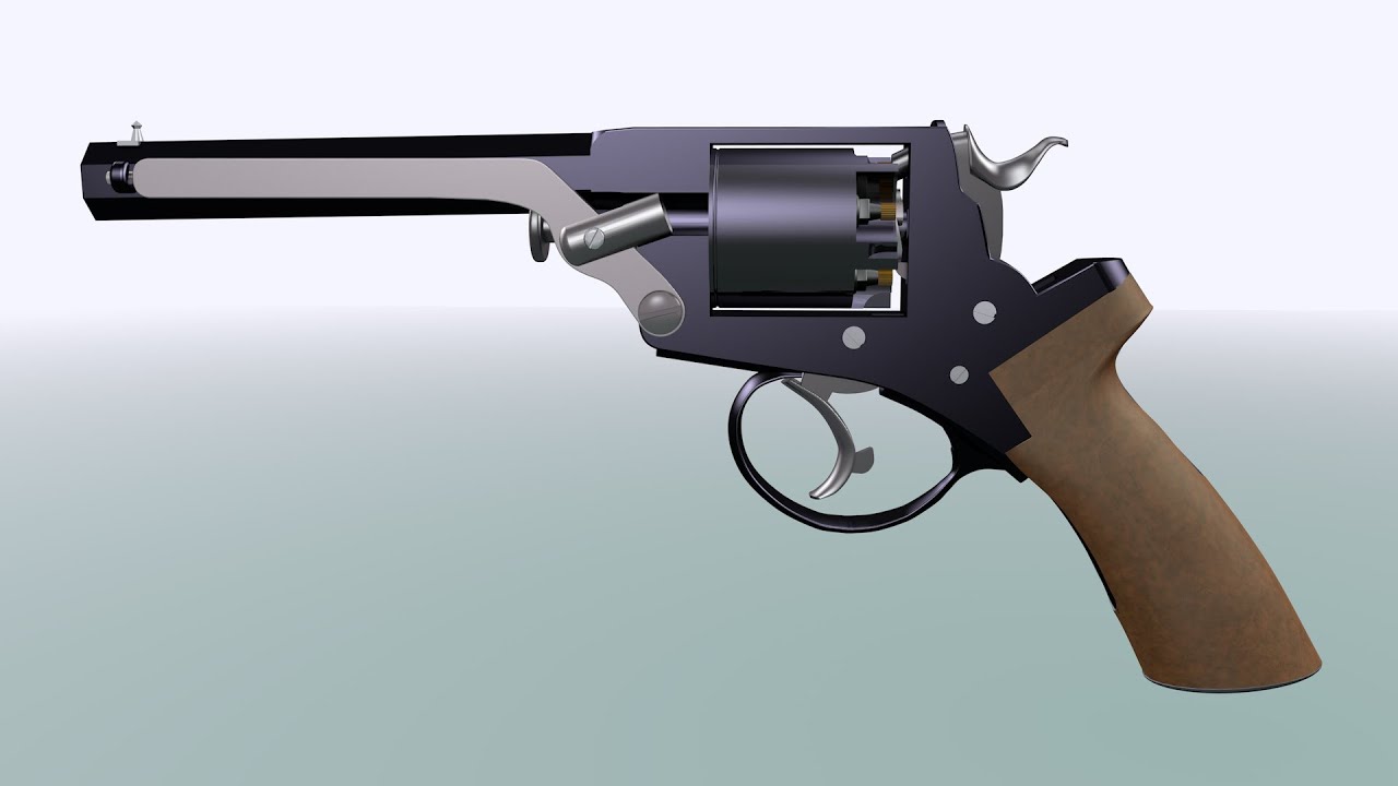 Tranter 1858 model 4 double action revolver