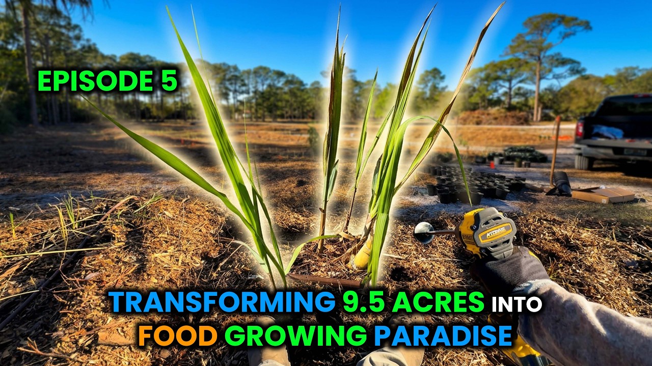 Эпизод 5. Превращение 9,5 акров в рай для выращивания продуктов питания | Юго-восточное побережье...
