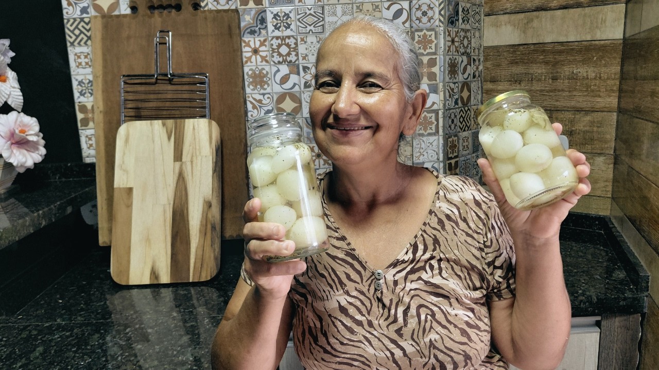 Cebola em Conserva