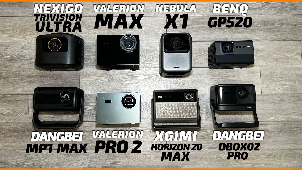 Обзор лучшего лазерного 4K-проектора 2025 года: Valerion MAX, XGIMI, Nebula, Dangbei, Nexigo, BenQ