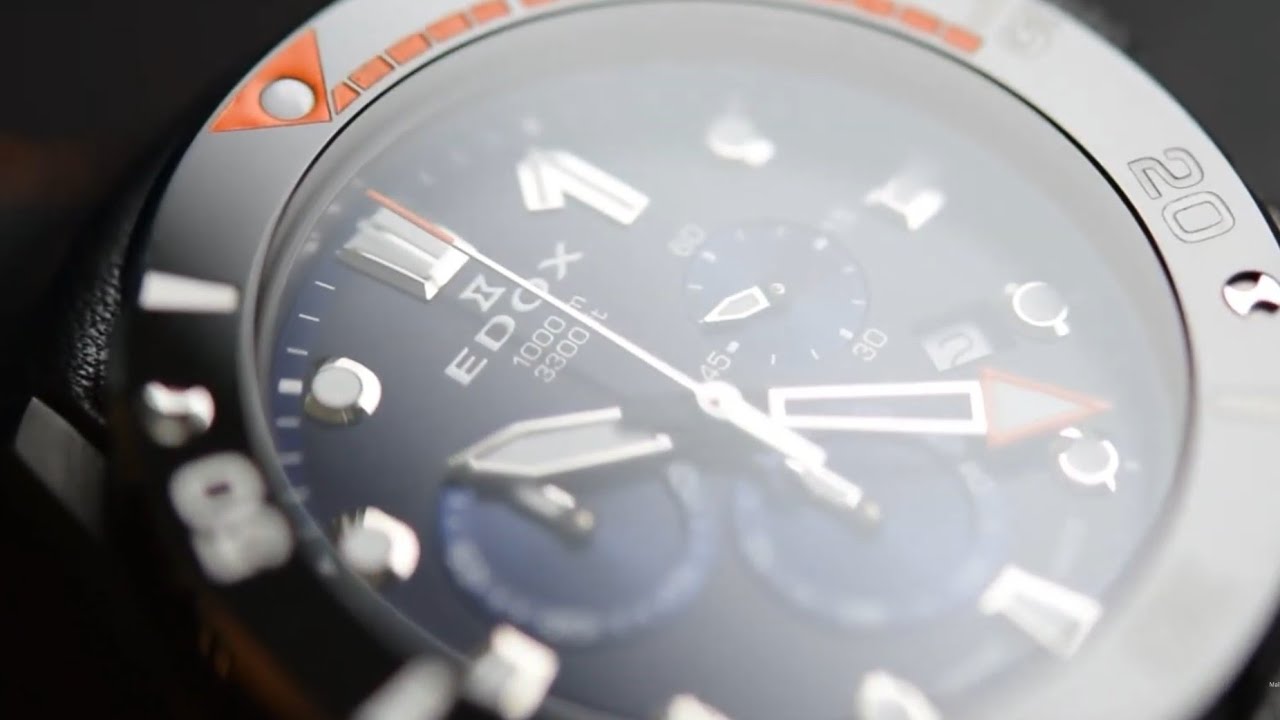 Краткий обзор на EDOX CO-1 CHRONOFFSHORE Quartz Chronograph