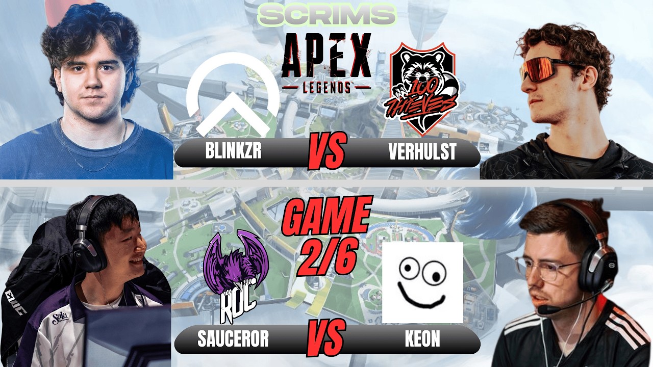 Блинкзр против Верхулста 🔥 | Сосерор против Кеона - БЕЗУМНАЯ битва 🤯🔥 | Apex Legends