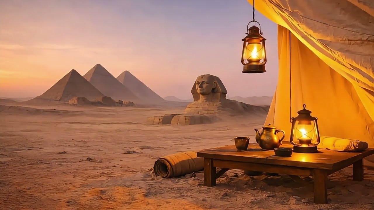 Focus Session - Egypt Pyramids Sunset