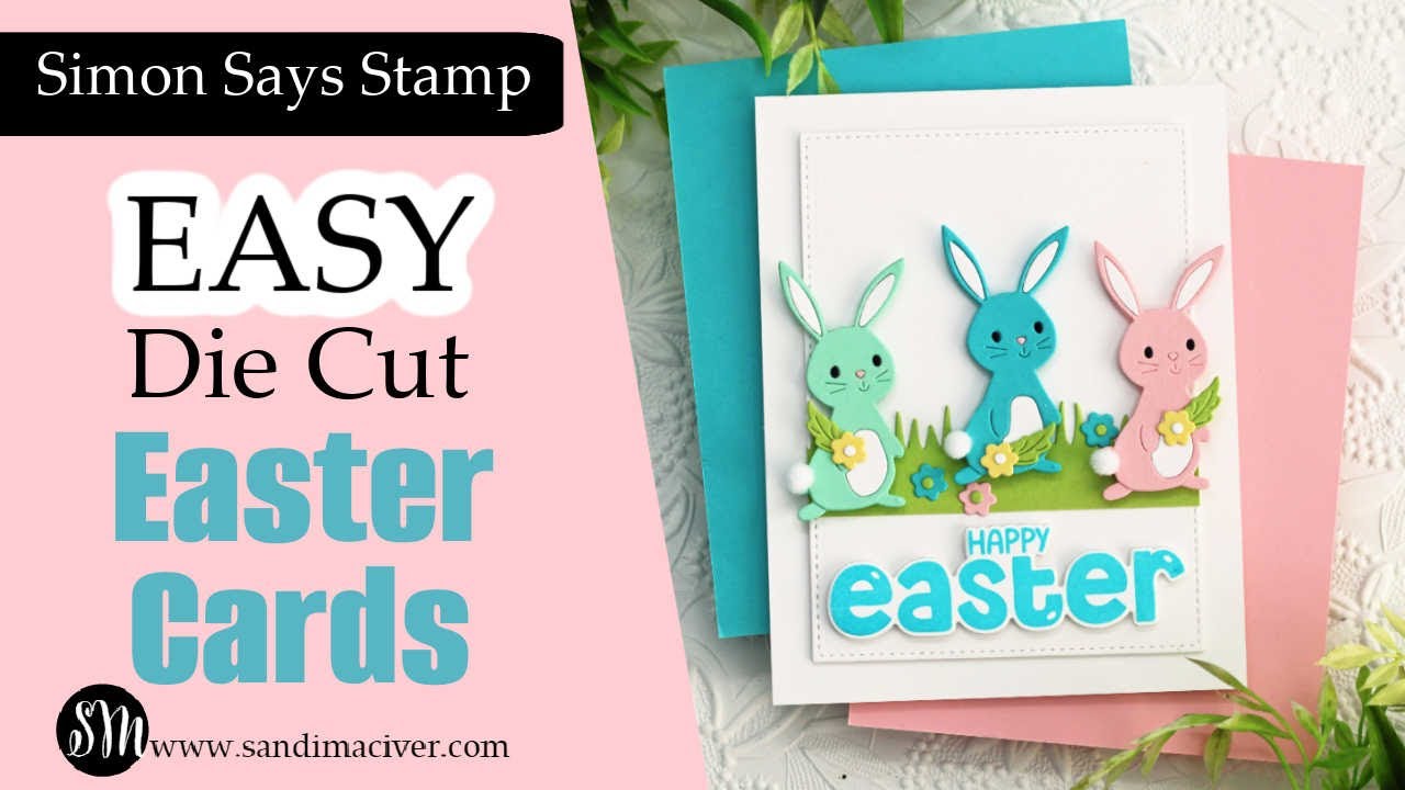 Easy die Cut Easter Cards | Card Making Tutorial