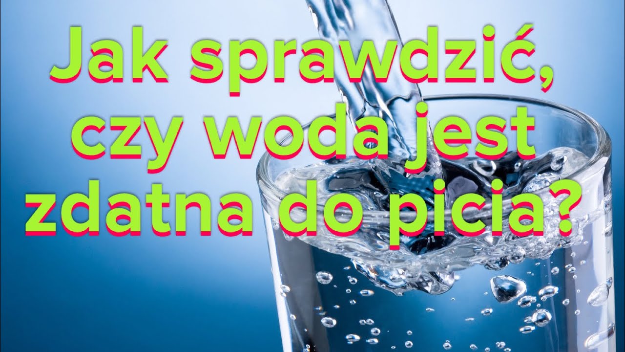Pomiar Jakości Wody Wskaźnik TDS Po i Przed Filtracją