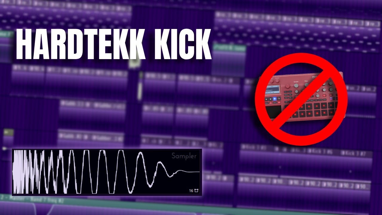 How I make HARDTEKK KICKS