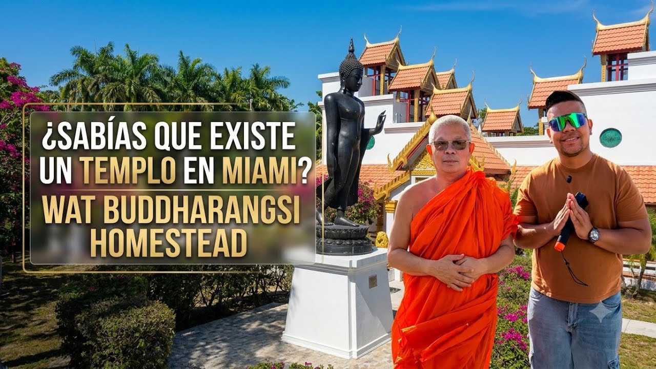“El Templo Budista Secreto de Miami: Un Lugar que Tienes que Conocer” wat Buddharangsi Tailandia 