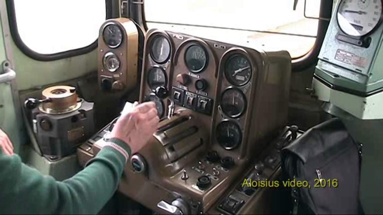 In cabina ALn 668.124 al suo ultimo viaggio con BISCIONE B2