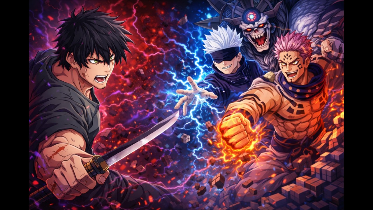 Toji Zenin VS JJK characters