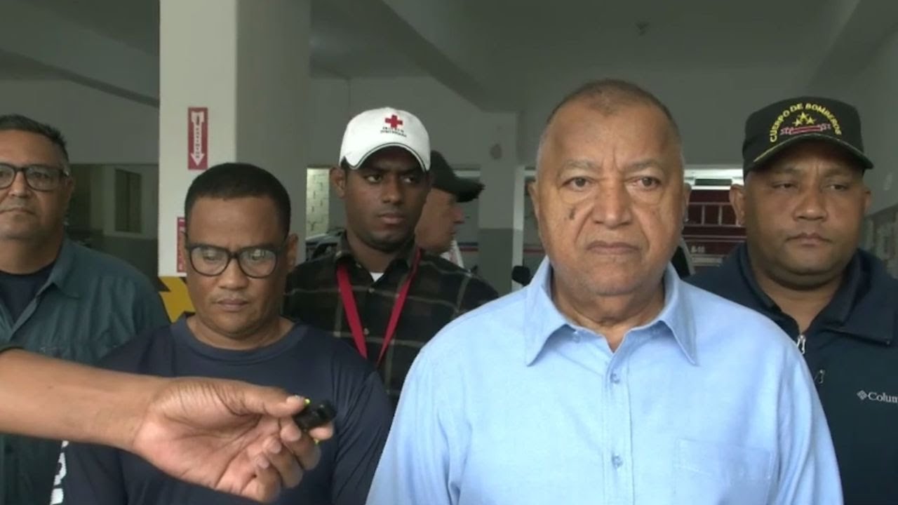 Autoridades de San Cristóbal dan declaraciones sobre niña que cayó en alcantarilla