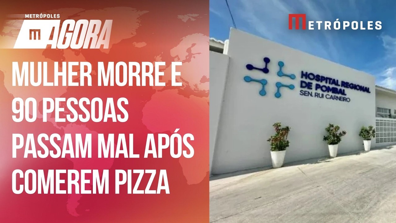 Mulher morre e 90 pessoas procuram atendimento ap&oacute;s comerem pizza em Pombal (PB)
