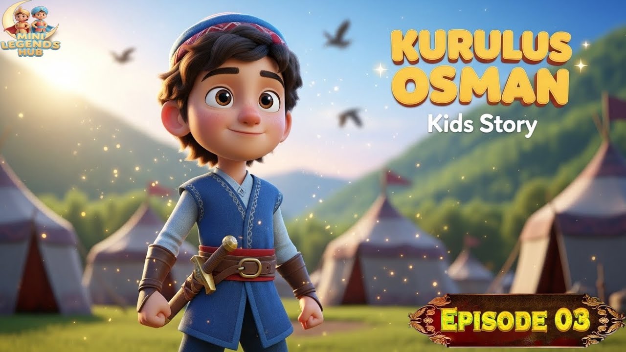 Kurulus Osman 🗡️ Episode 3  Kids 3D Story  Brave Osman Hero Story for Children  2025