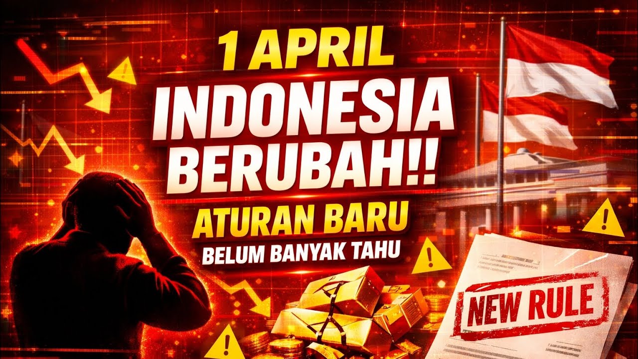 1 April Indonesia Berubah! Banyak Orang Belum Sadar Aturan Baru Ini