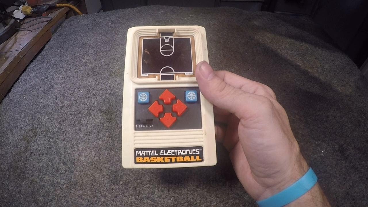 1978 Mattel Electronics Basket Ball game. Broken. Restoration.