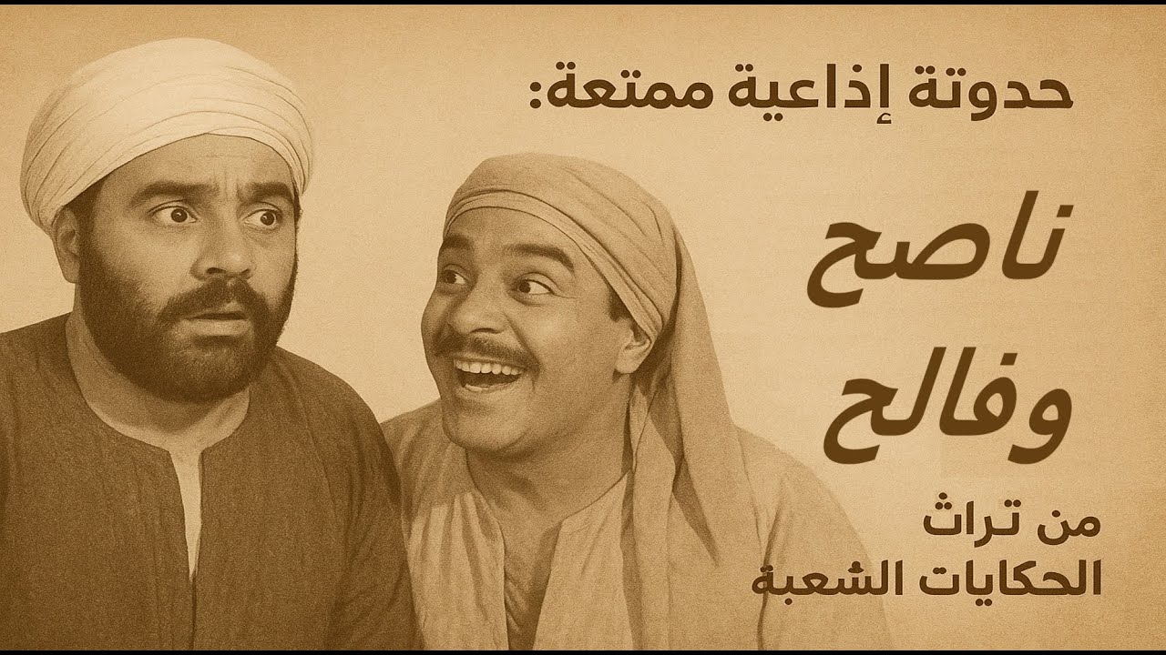 🎙️ حدوتة إذاعية ممتعة: ناصح وفالح من تراث الحكايات الشعبية