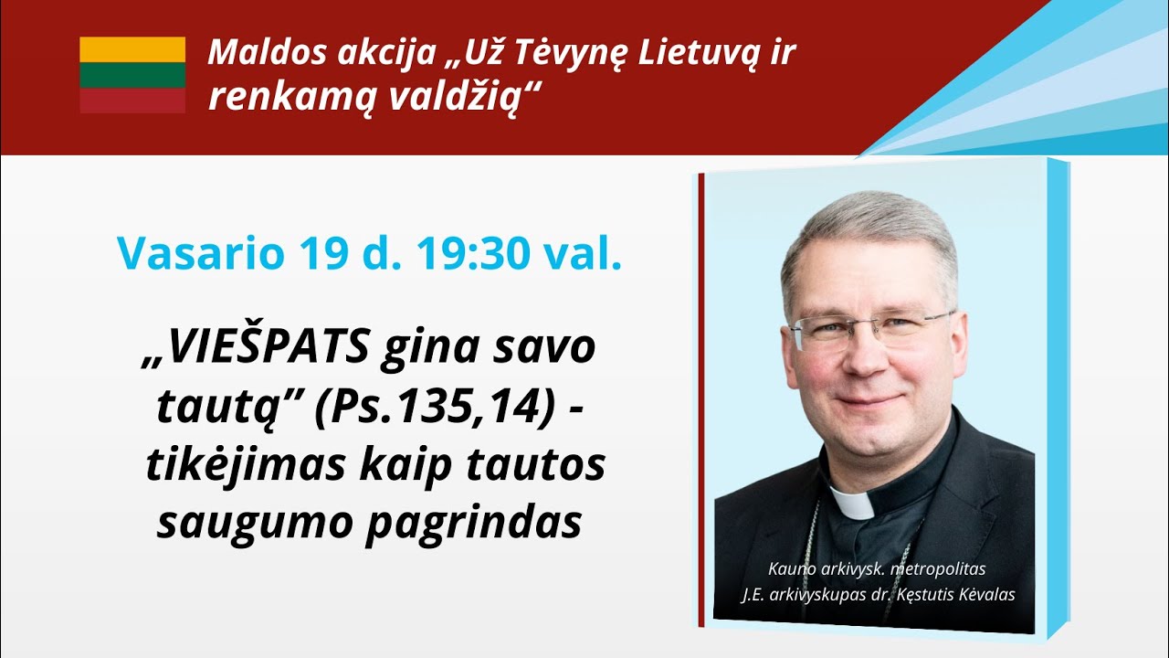 Maldos akcija „Už Tėvynę Lietuvą ir renkamą valdžią“